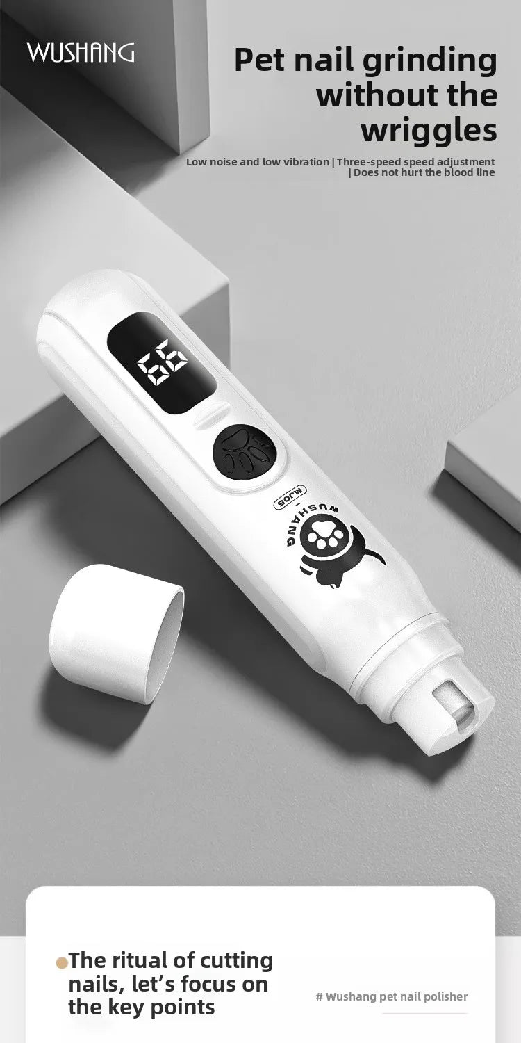 Wuffy PawTrim LCD Pet Nail Grinder