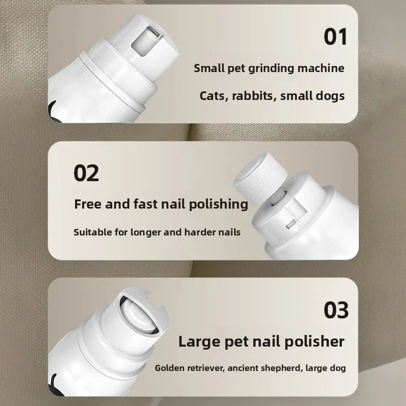 Wuffy PawTrim LCD Pet Nail Grinder