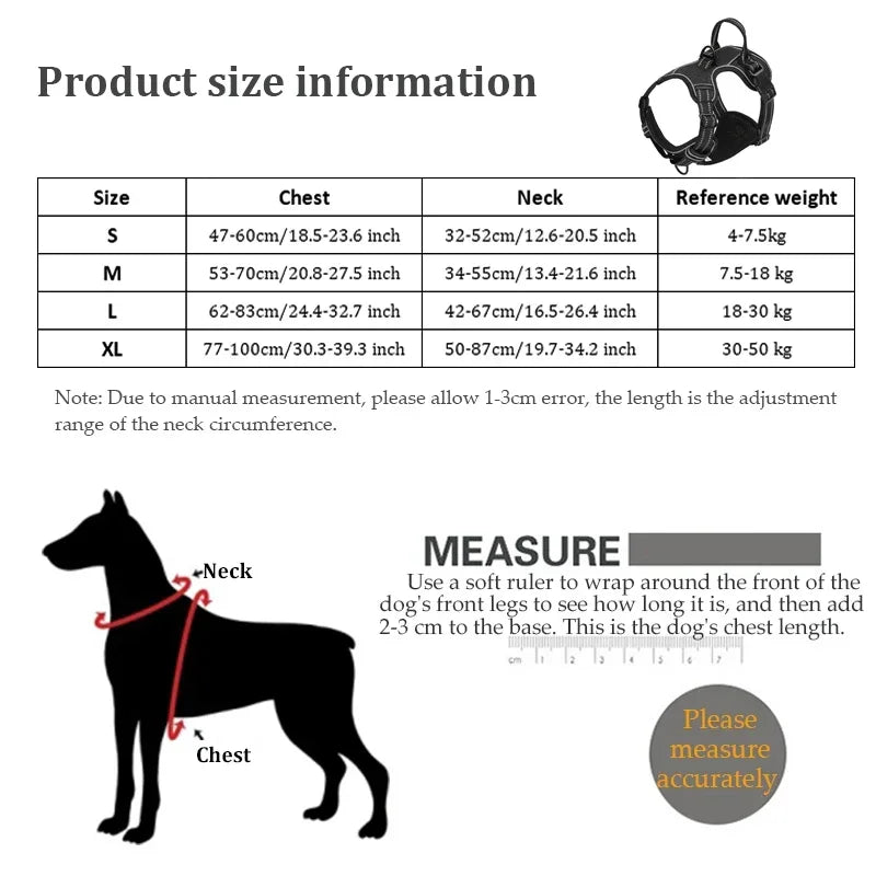 Wuffy SafeStride No-Pull Reflective Harness