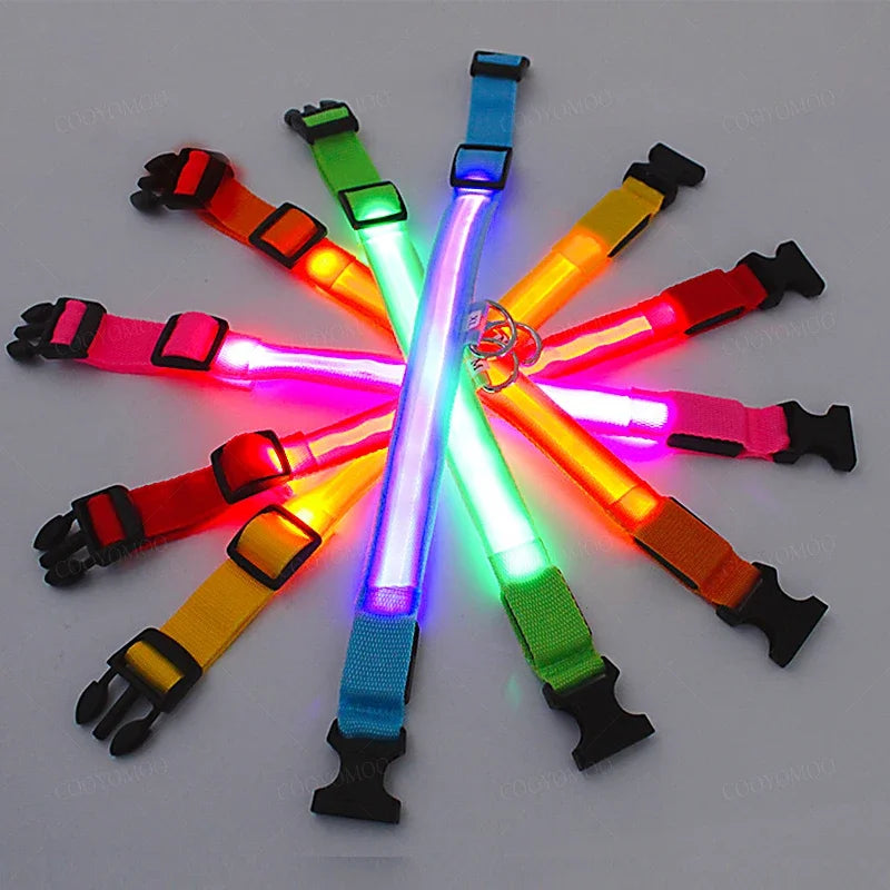 Wuffy GlowWalk Rechargeable LED Safety Collar