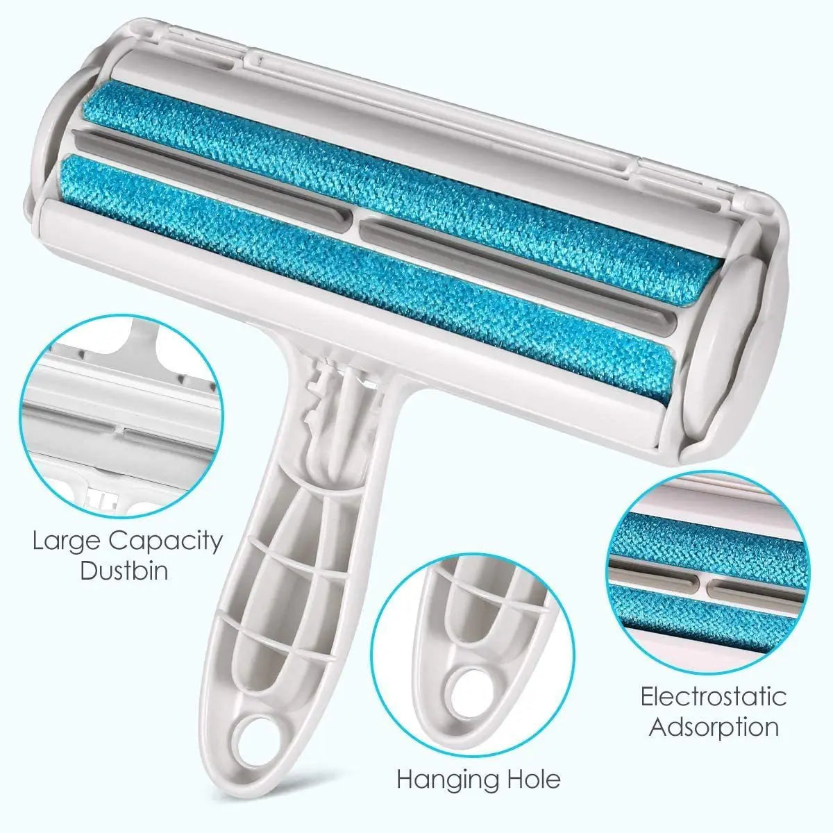Wuffy FurAway Reusable Pet Hair Remover Roller