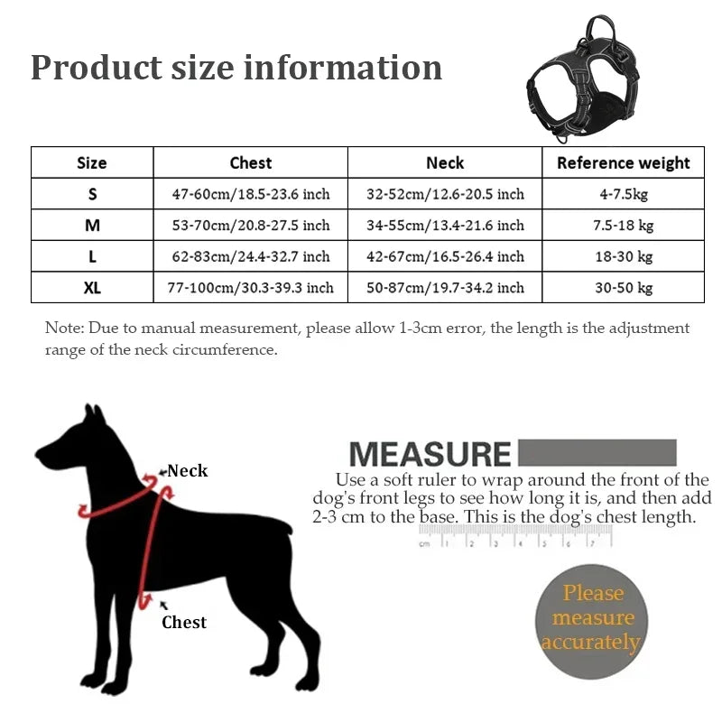 Wuffy SafeStride No-Pull Reflective Harness