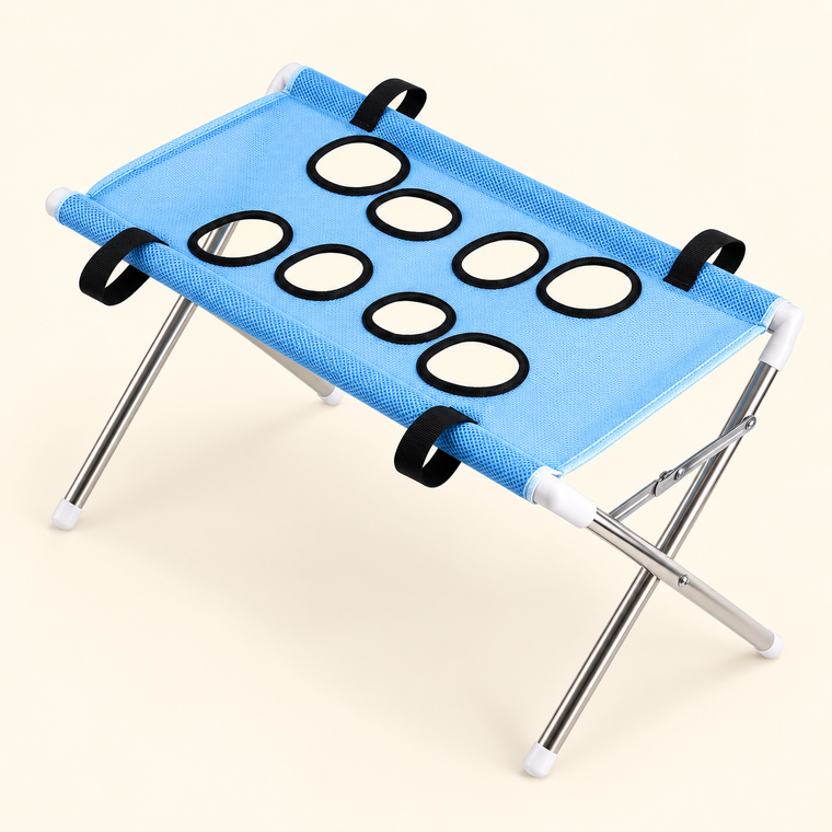 Foldable Pet Bathing Hammock Stand – Bathing & Grooming Support for Dogs and Cats
