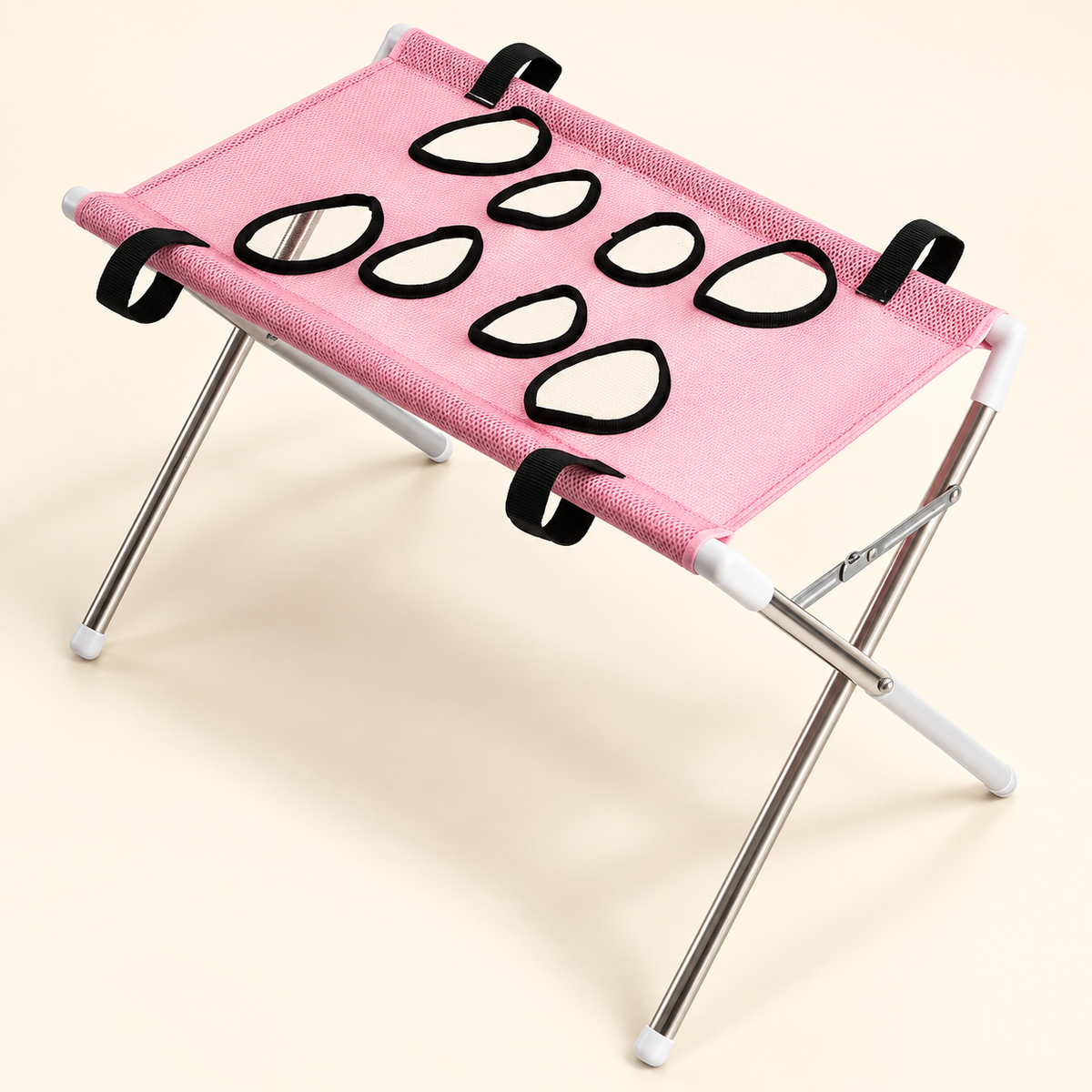 Foldable Pet Bathing Hammock Stand – Bathing & Grooming Support for Dogs and Cats
